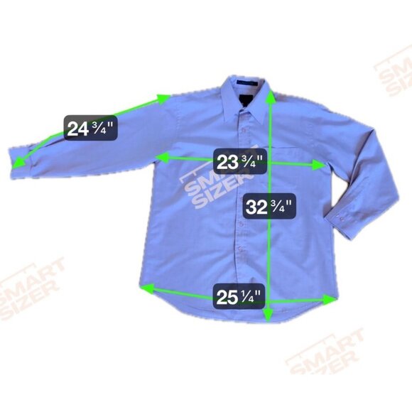 Leo Chevalier Dress Shirt Mens Pink Micro Polyester 16 1/2 (32/33) Long Sleeve - Picture 9 of 9